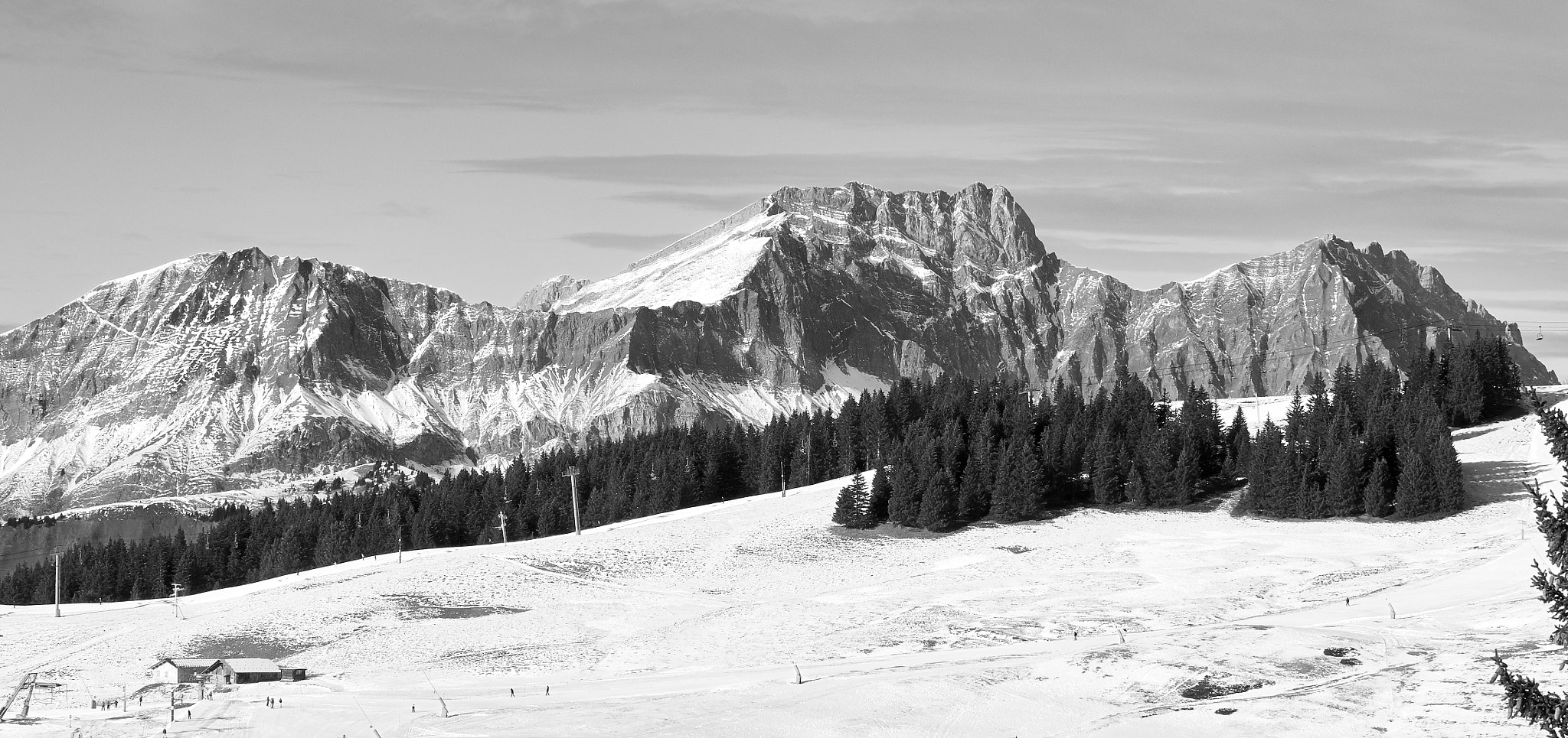 Olympus OM-D E-M5 sample photo. French alps photography