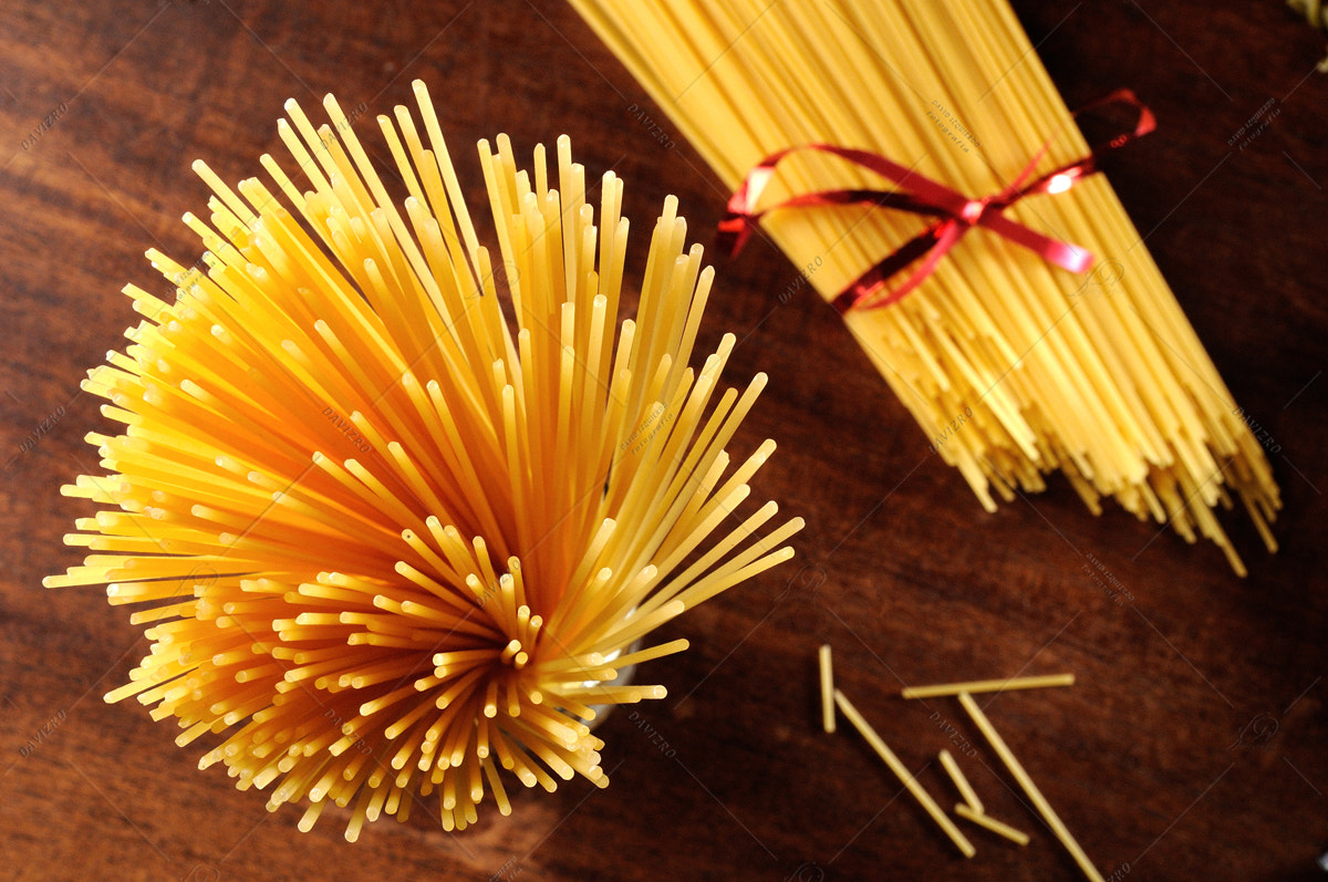 Tamron SP 24-70mm F2.8 Di VC USD sample photo. Spaghetti on the table top view photography
