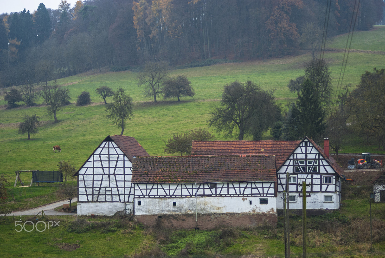 Nikon D60 sample photo. Farm house photography