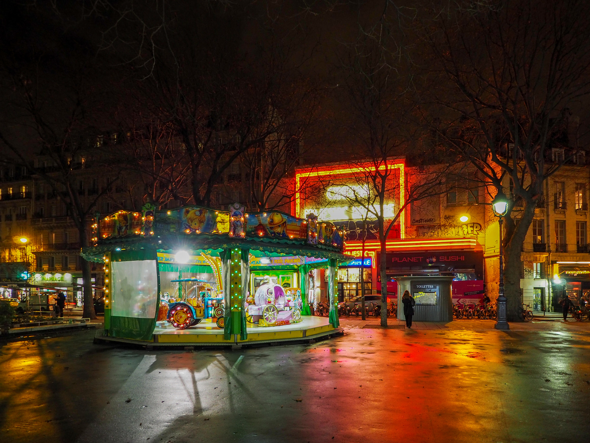 Olympus OM-D E-M10 II + OLYMPUS M.9-18mm F4.0-5.6 sample photo. Carrousel photography