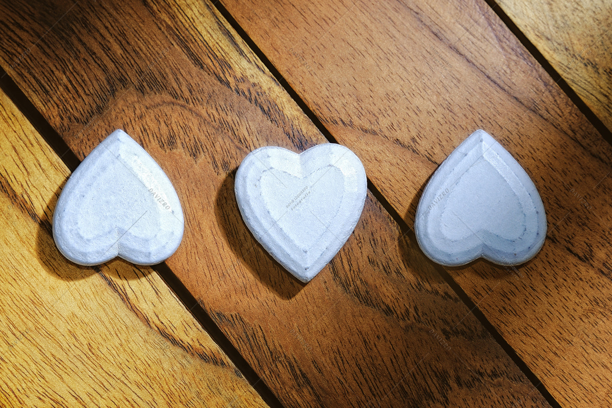 Tamron SP 24-70mm F2.8 Di VC USD sample photo. Three hearts aligned and inverted photography