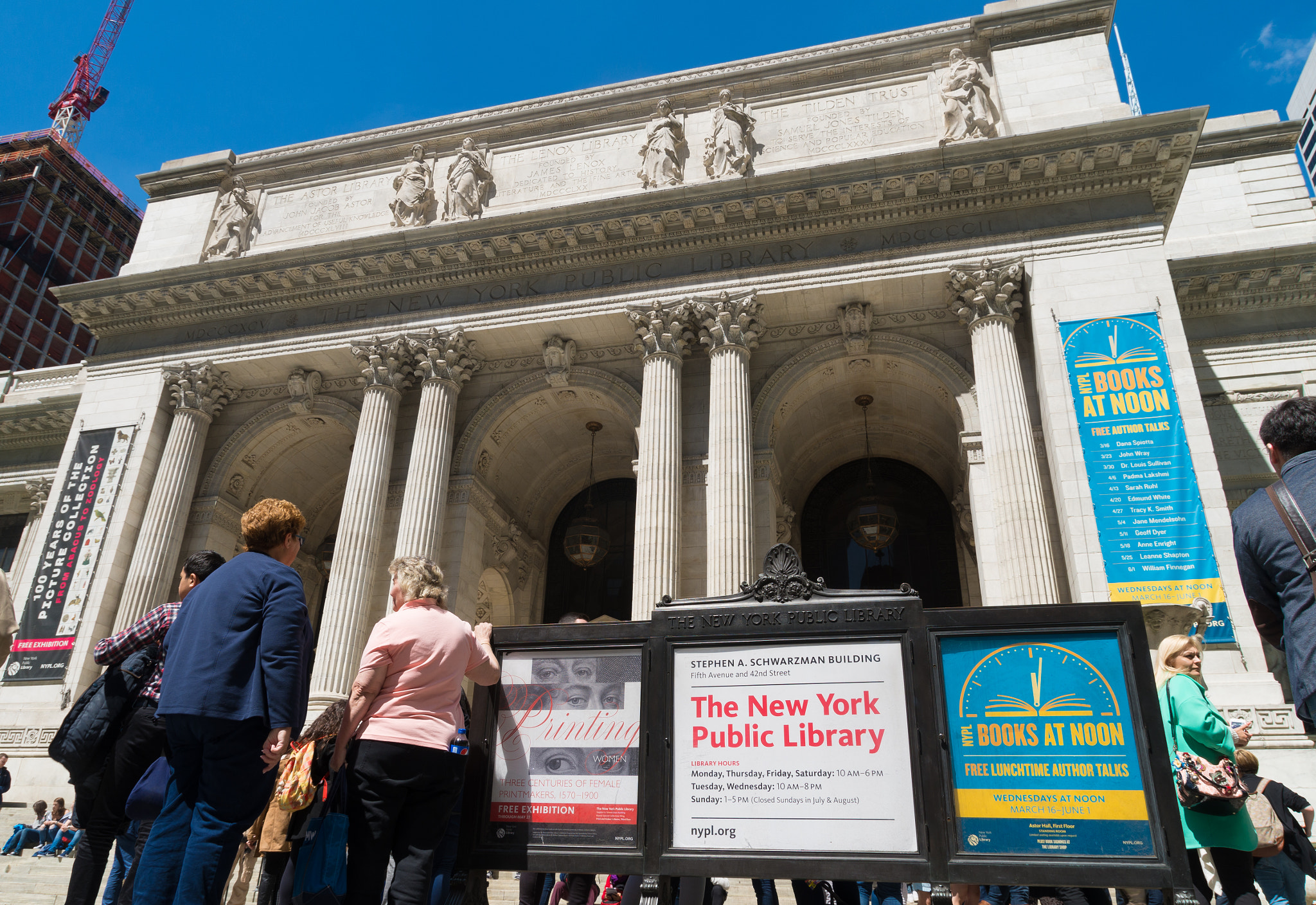 Pentax K-5 IIs sample photo. New york public library photography
