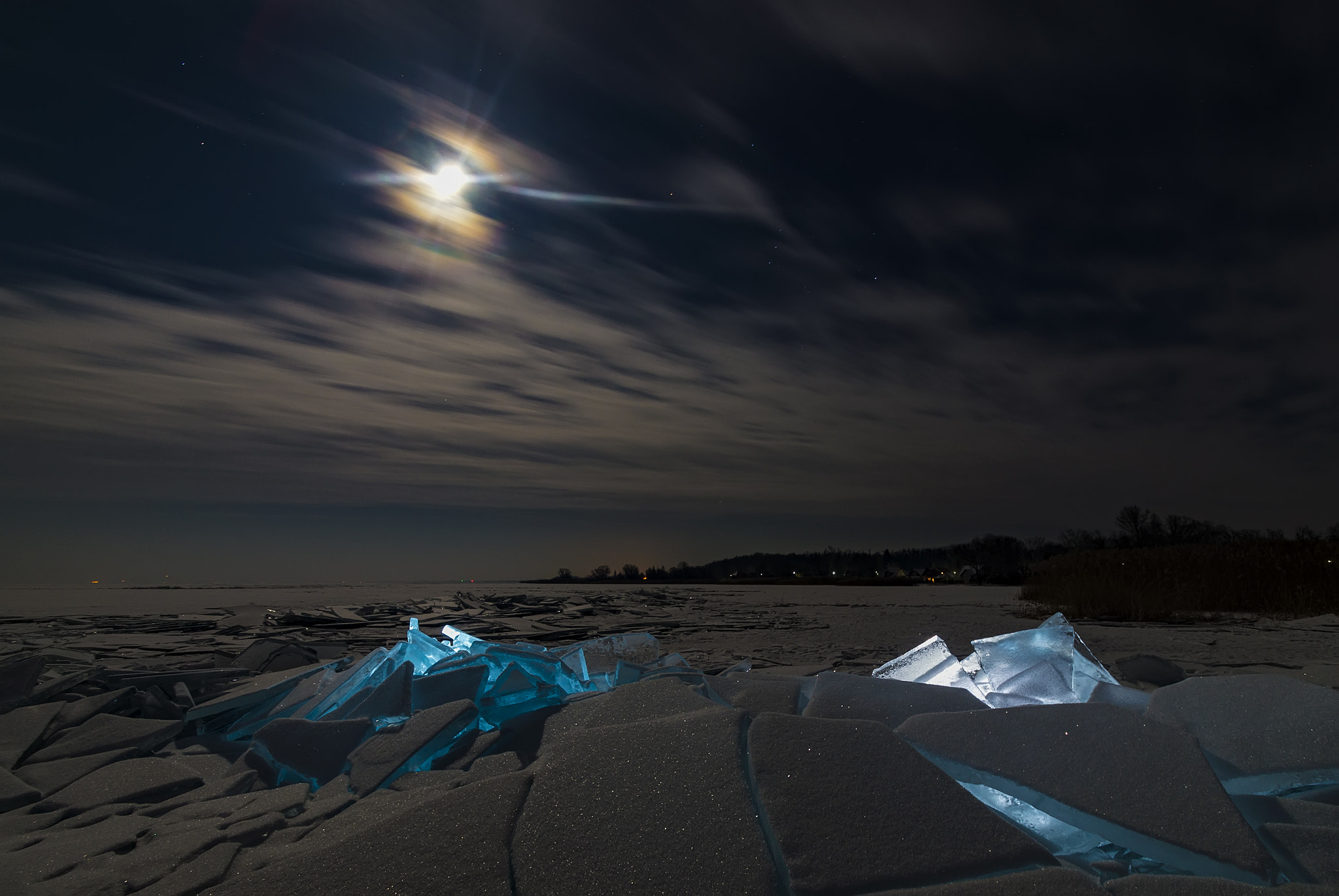 Sony SLT-A58 sample photo. Ice photography
