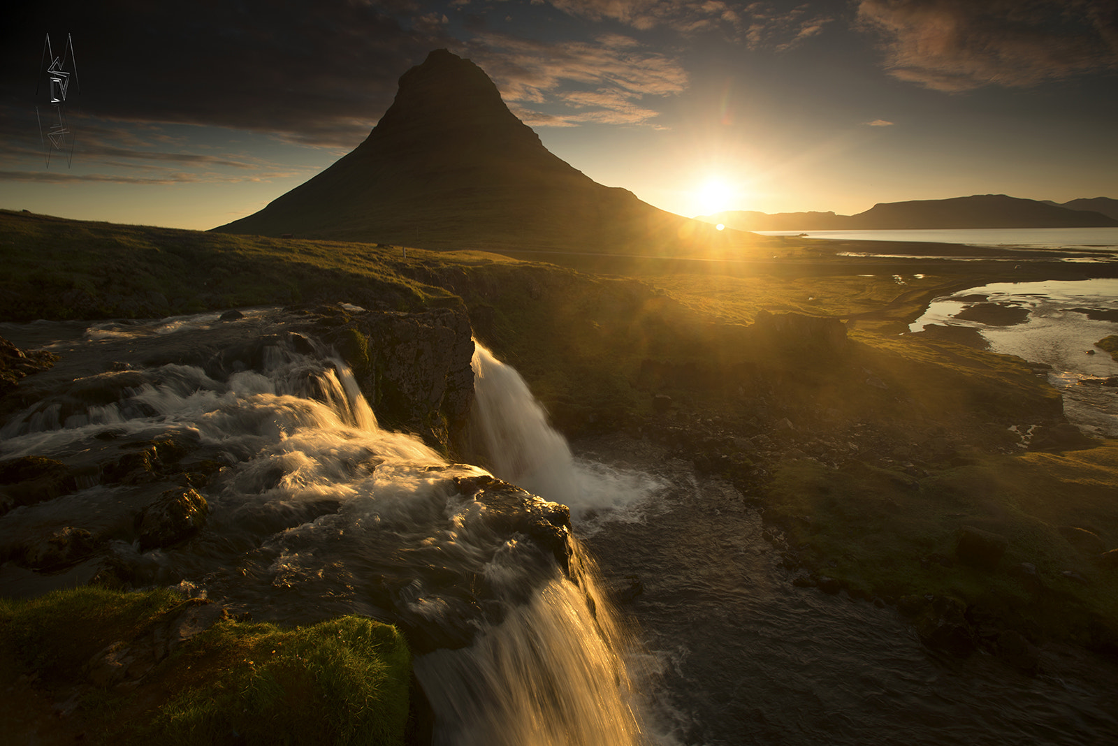 Nikon D800 sample photo. Iceland sunset llllllll photography