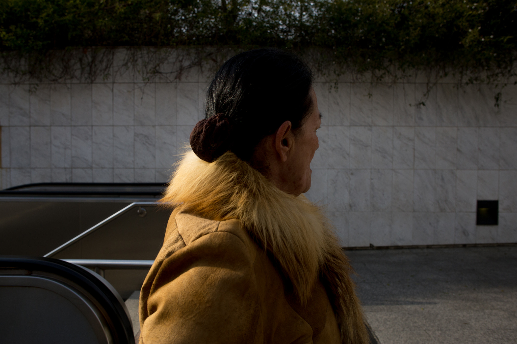 Canon EF 28mm F2.8 IS USM sample photo. Out of the metro station photography