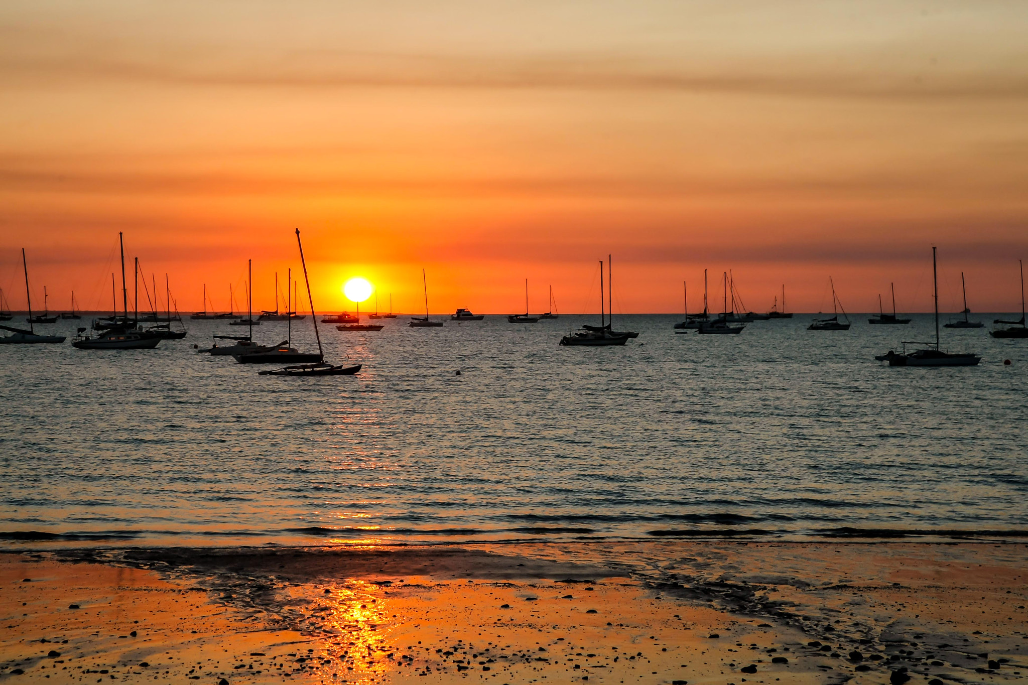 Canon EOS-1D Mark III sample photo. Darwin sunset o photography