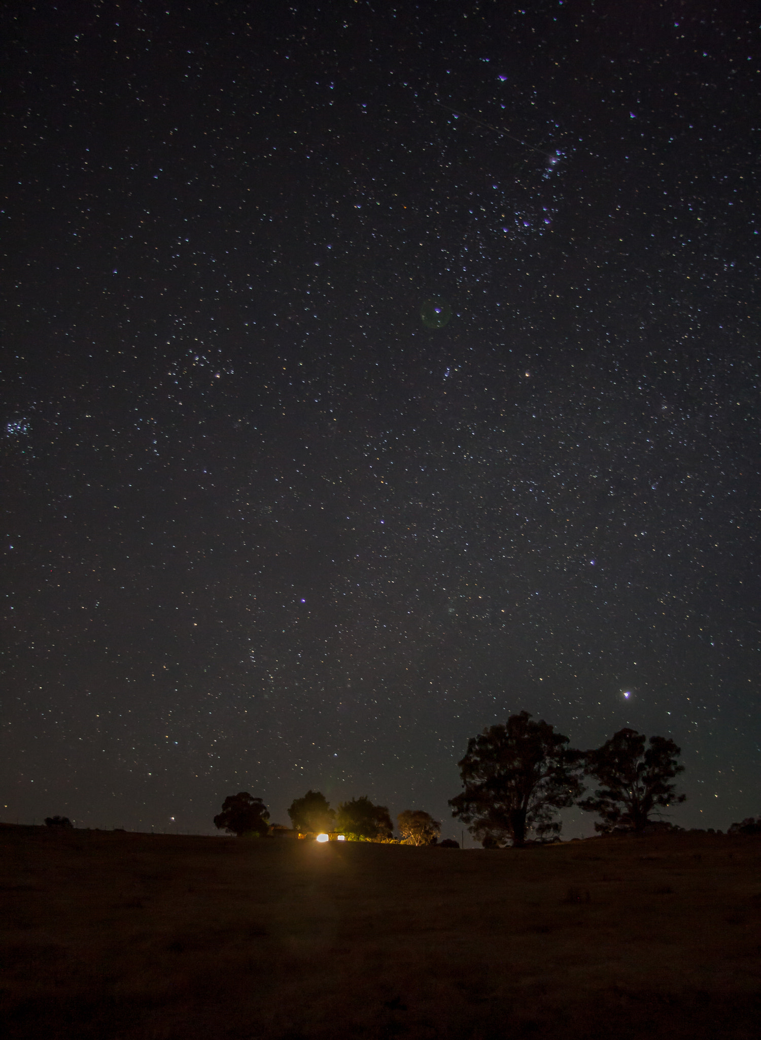 Canon EOS-1D Mark III sample photo. Night sky o photography