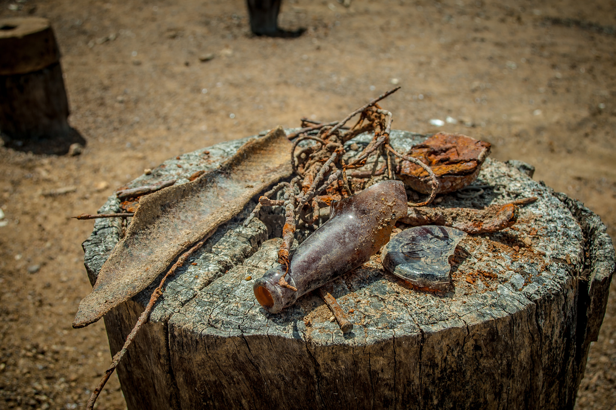 Canon EOS-1D Mark III + Tamron AF 19-35mm f/3.5-4.5 sample photo. Tinaroo dam old scrapjpg o photography