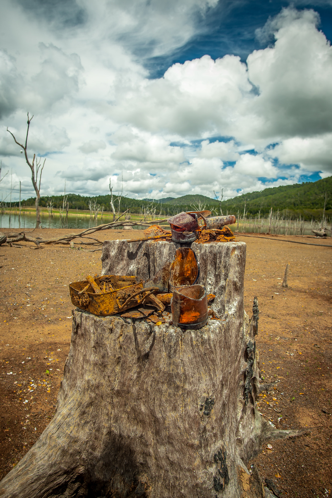 Canon EOS-1D Mark III sample photo. Tinaroo dam very lowjpg o photography