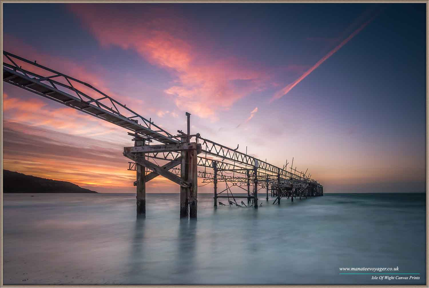 Canon EOS 5DS sample photo. Totland pier photography