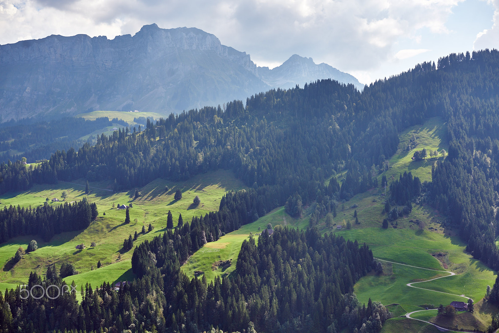 Sony a7R II + Sony Sonnar T* FE 55mm F1.8 ZA sample photo. In the foothills of the bernese alps photography