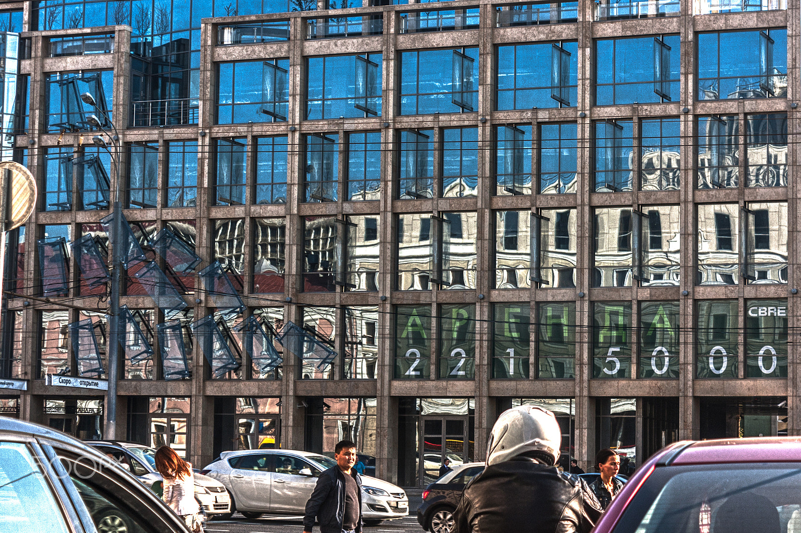 Canon EOS 40D sample photo. City reflections photography