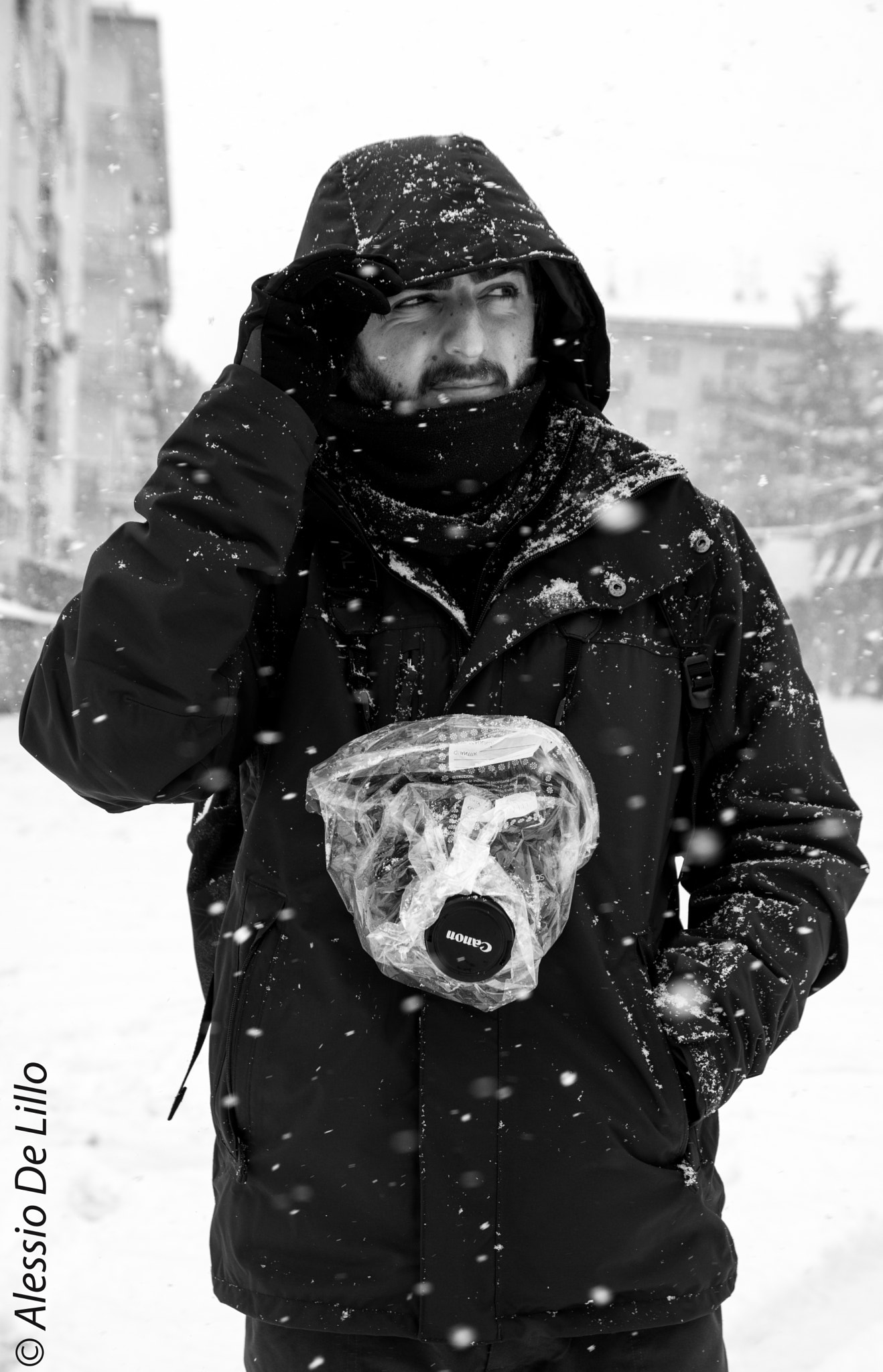 Nikon D7200 + Tamron SP AF 17-50mm F2.8 XR Di II LD Aspherical (IF) sample photo. Brother in the snow photography
