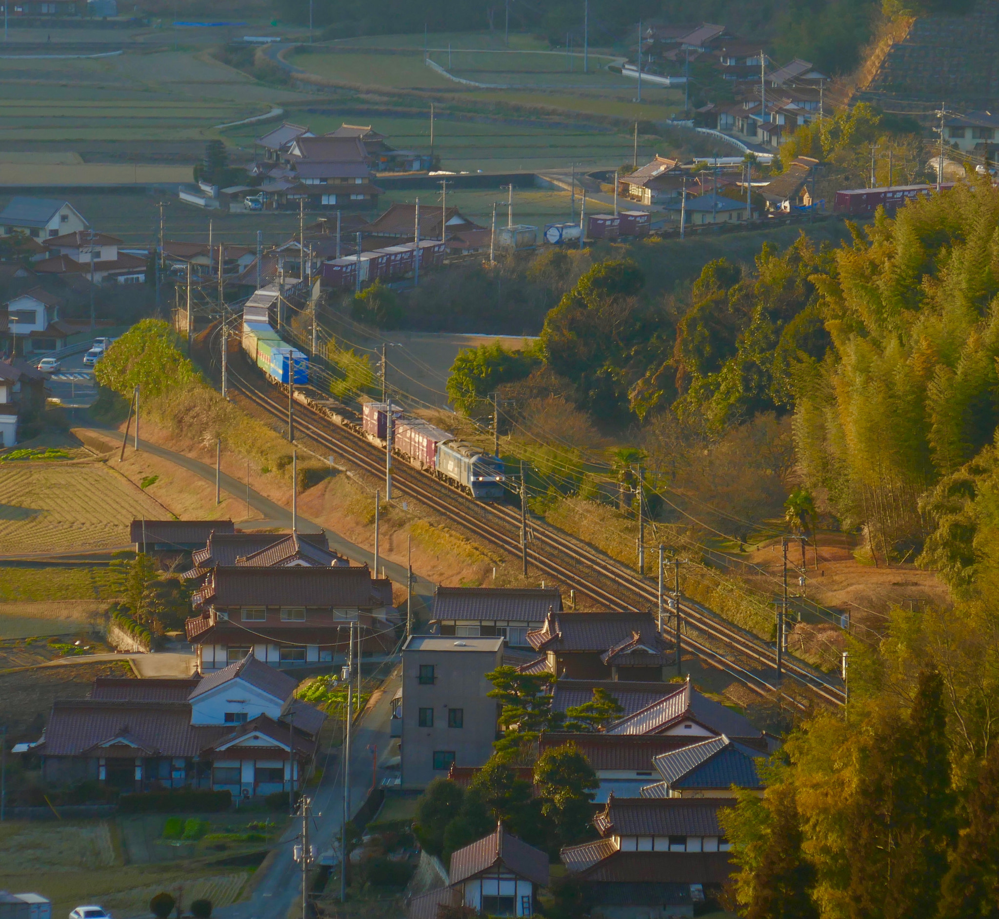 Panasonic DMC-TX1 sample photo. 貨物列車 freight train photography