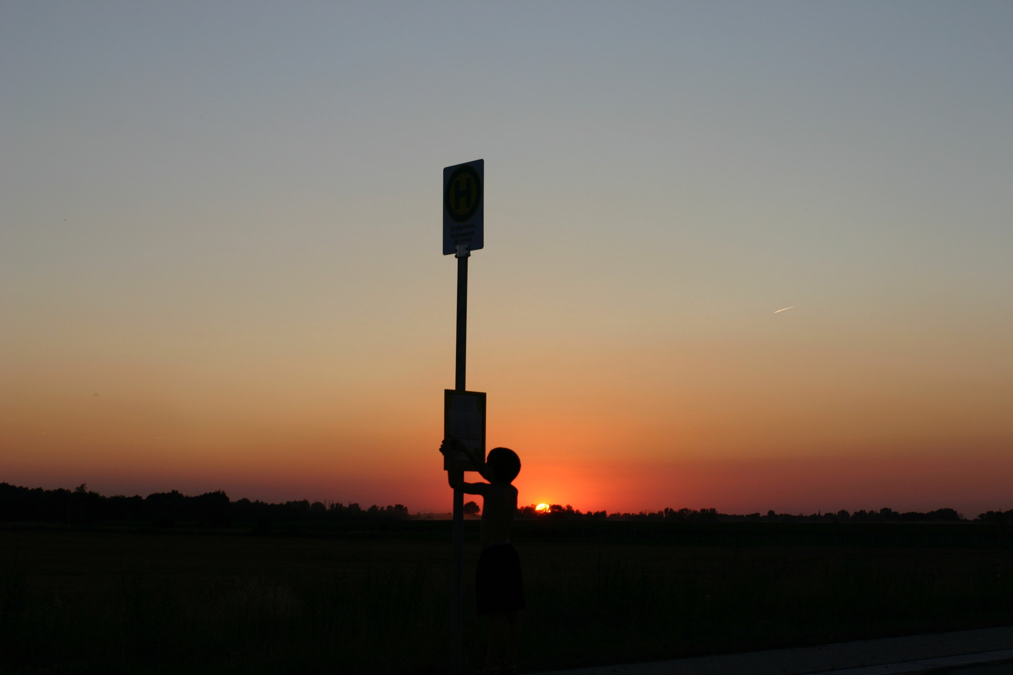 Canon EOS 300D (EOS Digital Rebel / EOS Kiss Digital) sample photo. Sonnenuntergang photography