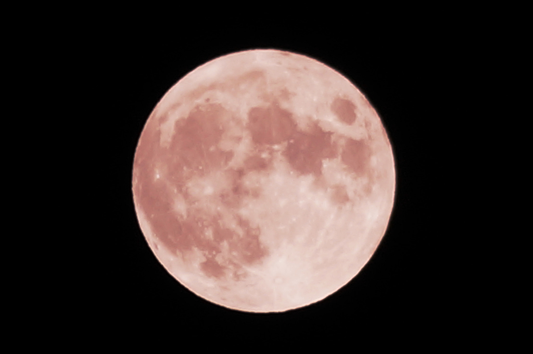 Sony DT 55-200mm F4-5.6 SAM sample photo. First full moon of 2017 photography