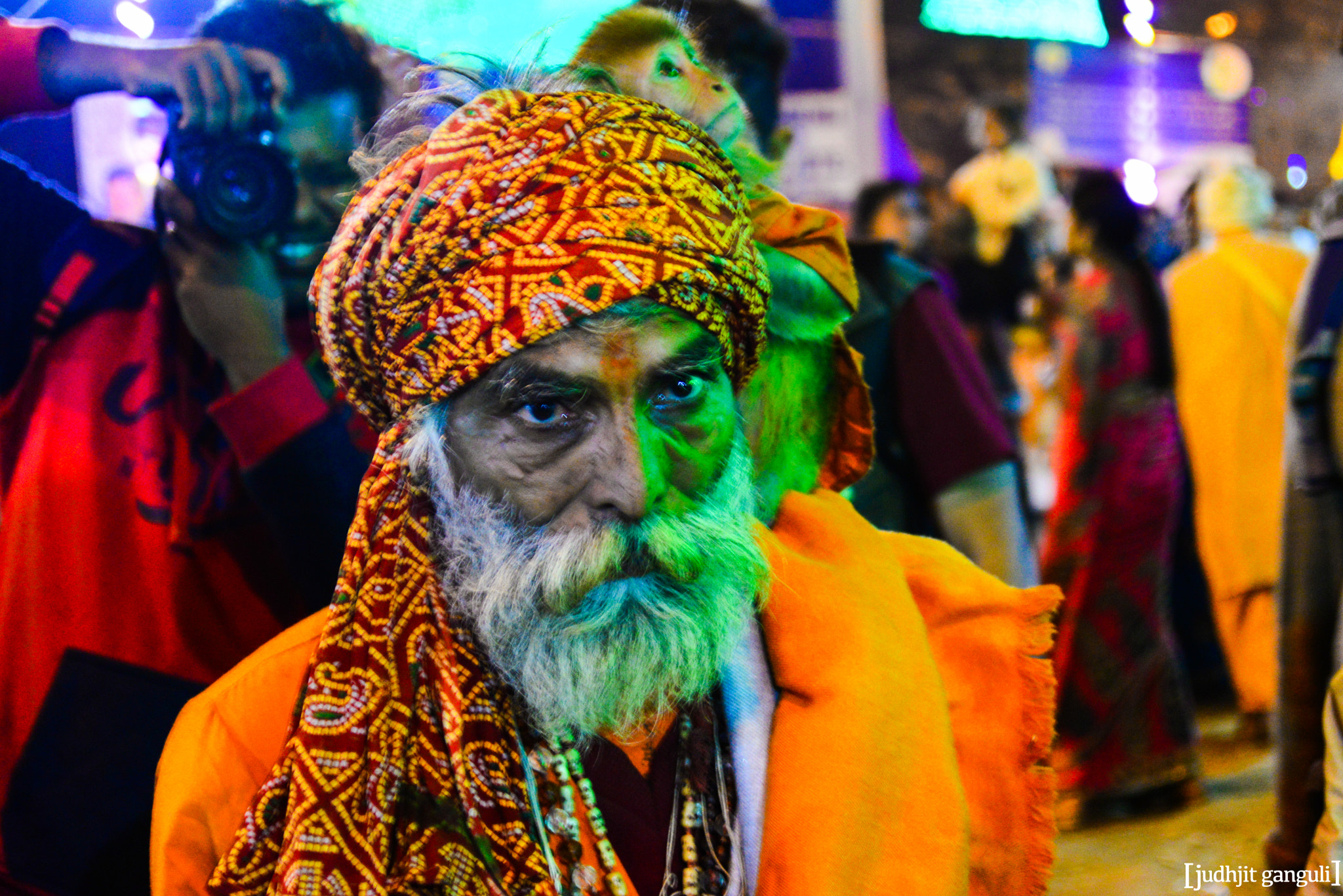 AF Zoom-Nikkor 28-80mm f/3.3-5.6G sample photo. Bandar baba [the monkey mendicant] photography