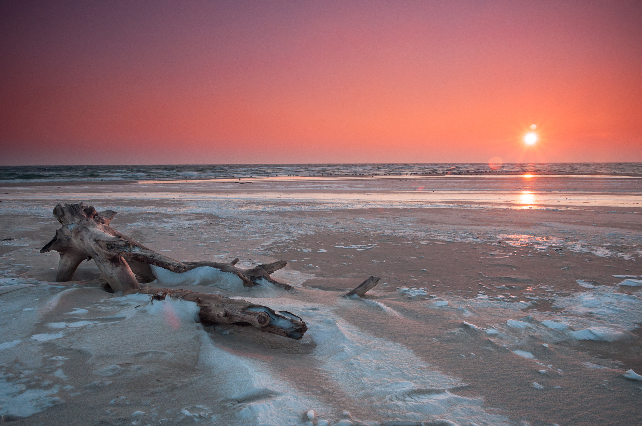 Sigma 17-50mm F2.8 EX DC OS HSM sample photo. Winter sunset photography