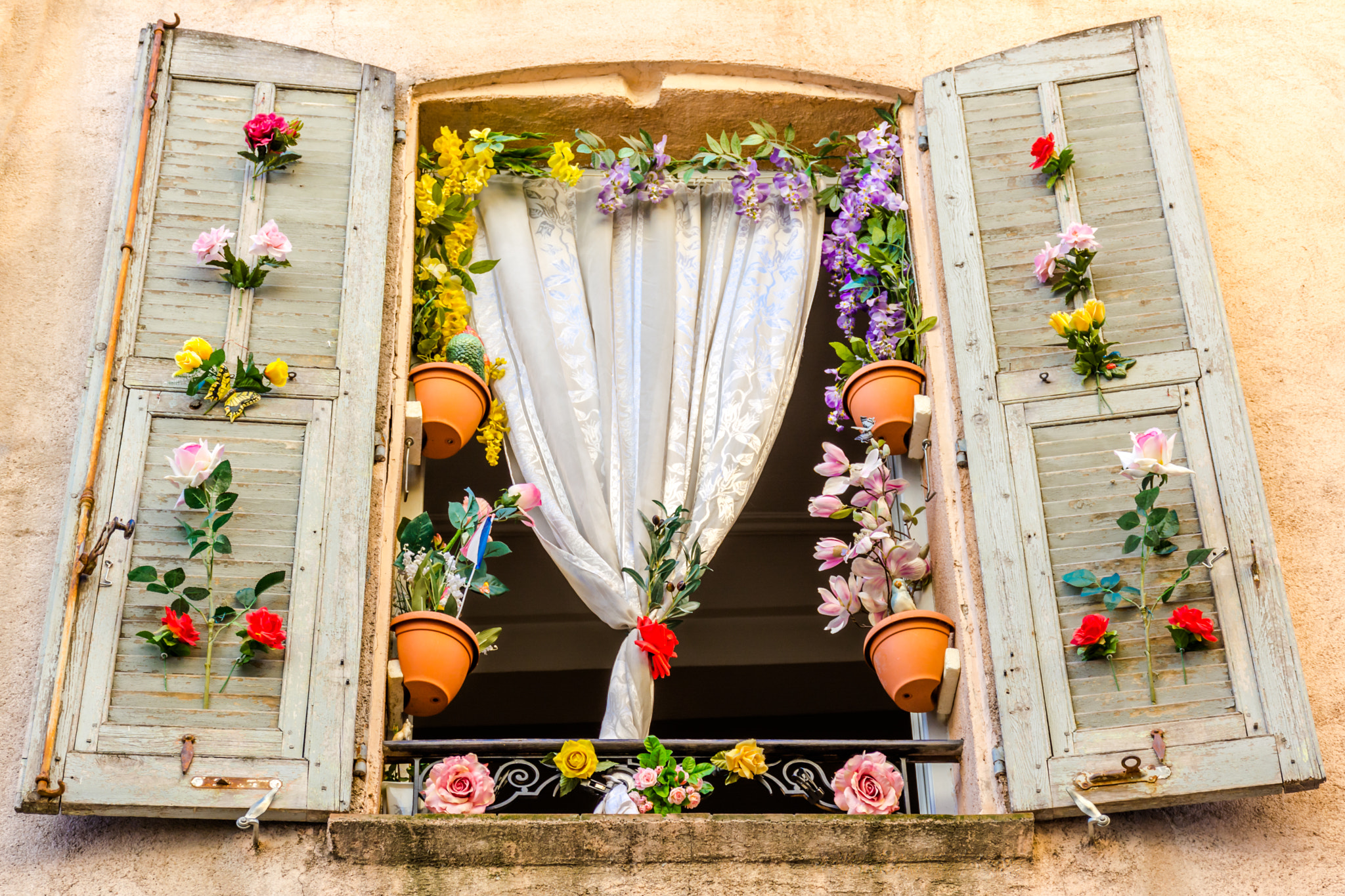 Flowered Window