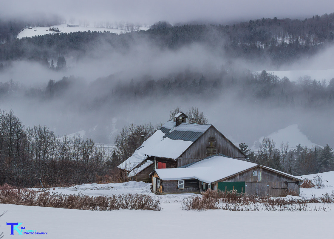 Canon EOS 600D (Rebel EOS T3i / EOS Kiss X5) sample photo. Winter farm photography
