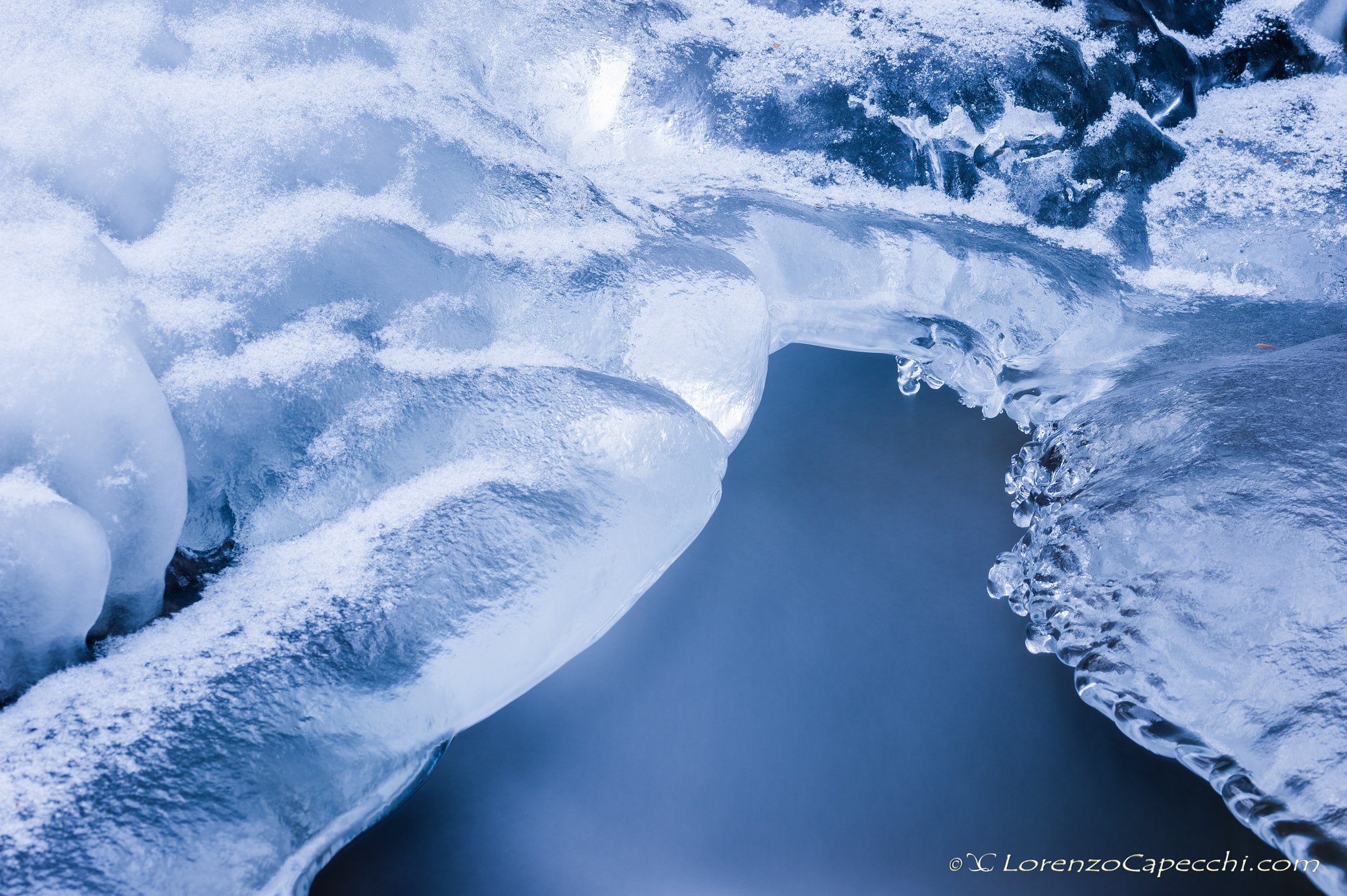 Nikon Df sample photo. Ice photography