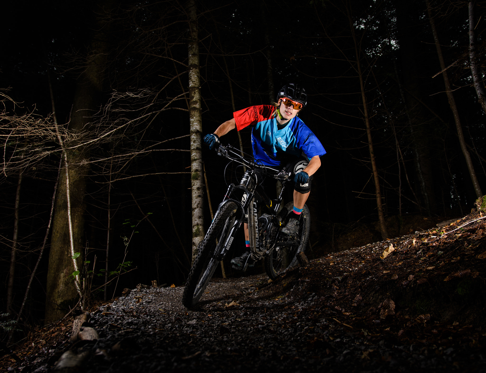 Nikon D500 + Sigma 18-35mm F1.8 DC HSM Art sample photo. Mountainbiking switzerland photography