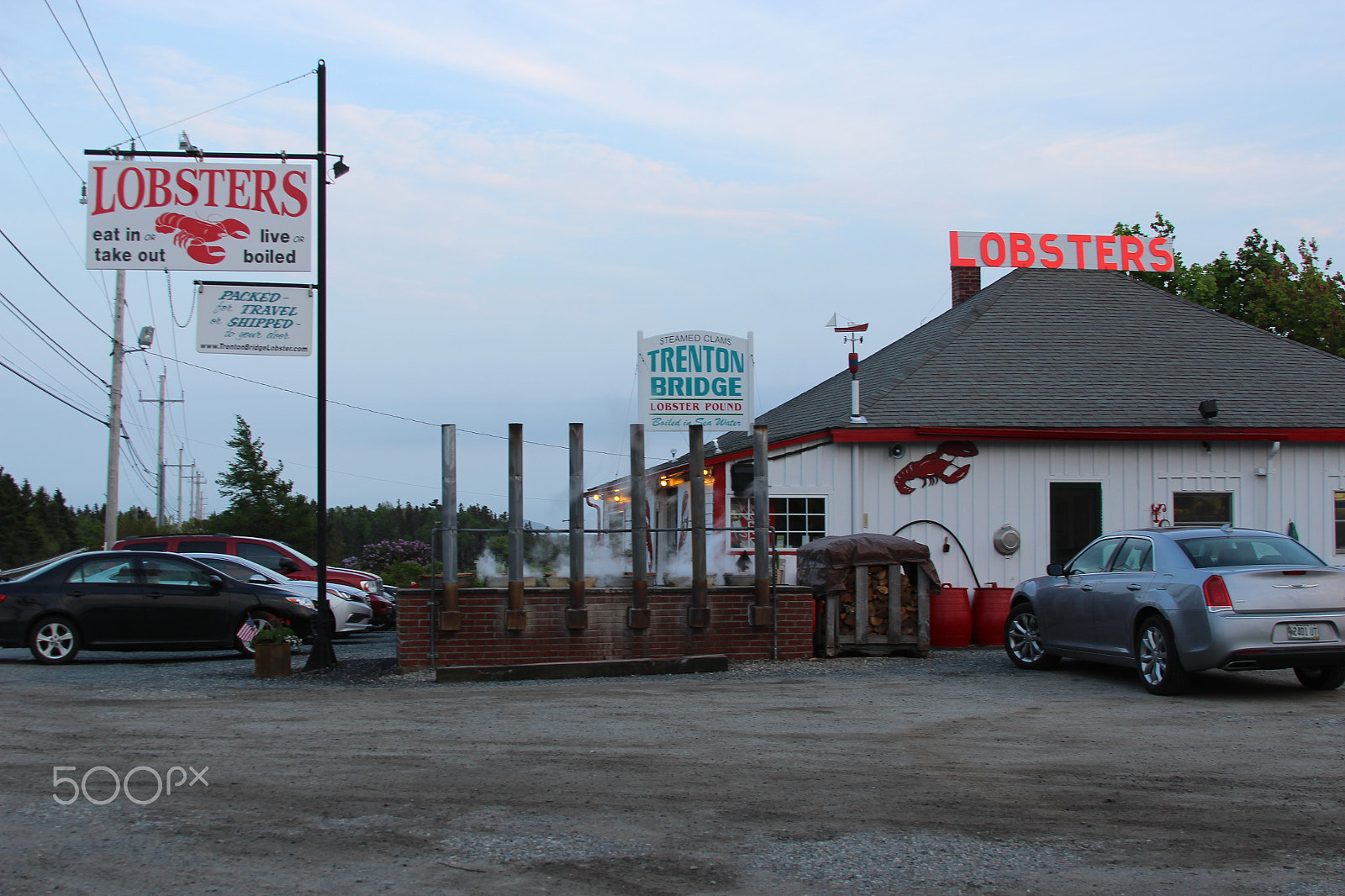 Canon EF 28-135mm F3.5-5.6 IS USM sample photo. Lobster pound photography