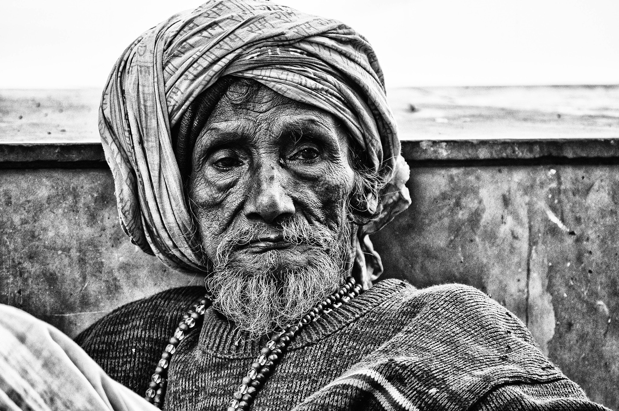 Nikon D300S sample photo. Sadhu bw photography