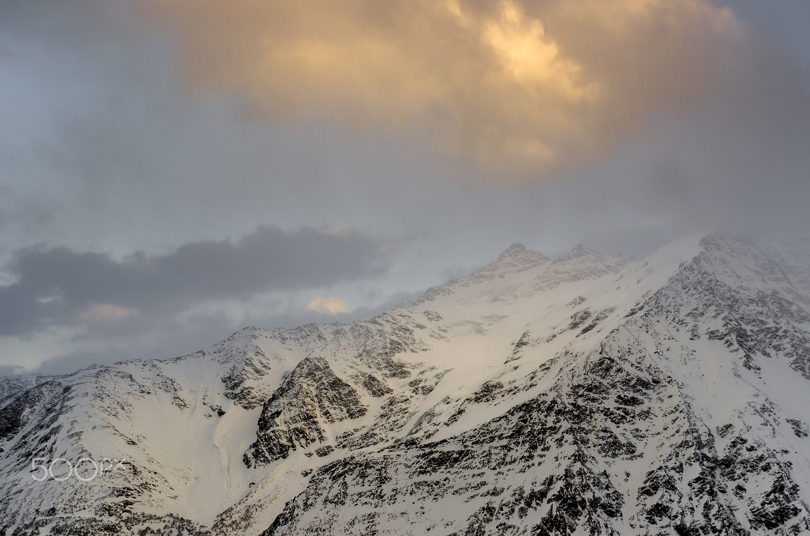 Nikon AF-S Nikkor 24-120mm F4G ED VR sample photo. Sunset on cheget mountain photography