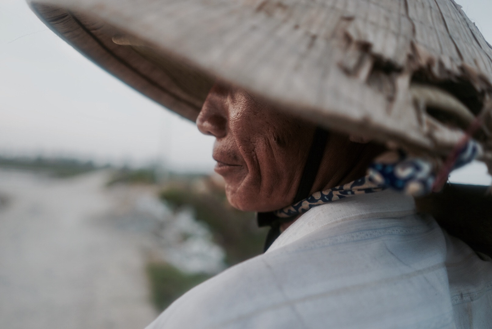 Sony a7 II sample photo. Farmer near hoi an photography