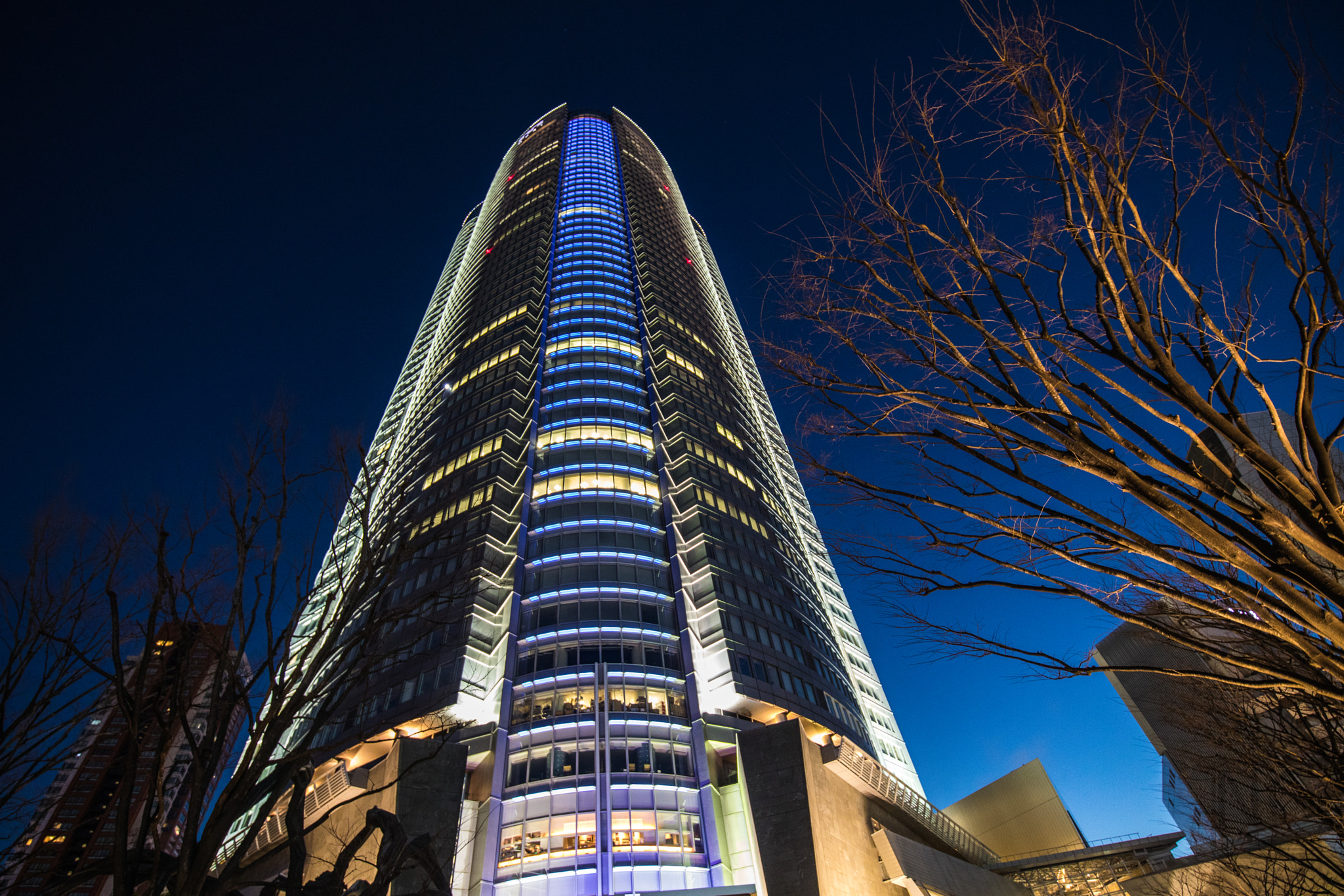 Canon EF 300mm f/2.8L sample photo. Roppongi building photography