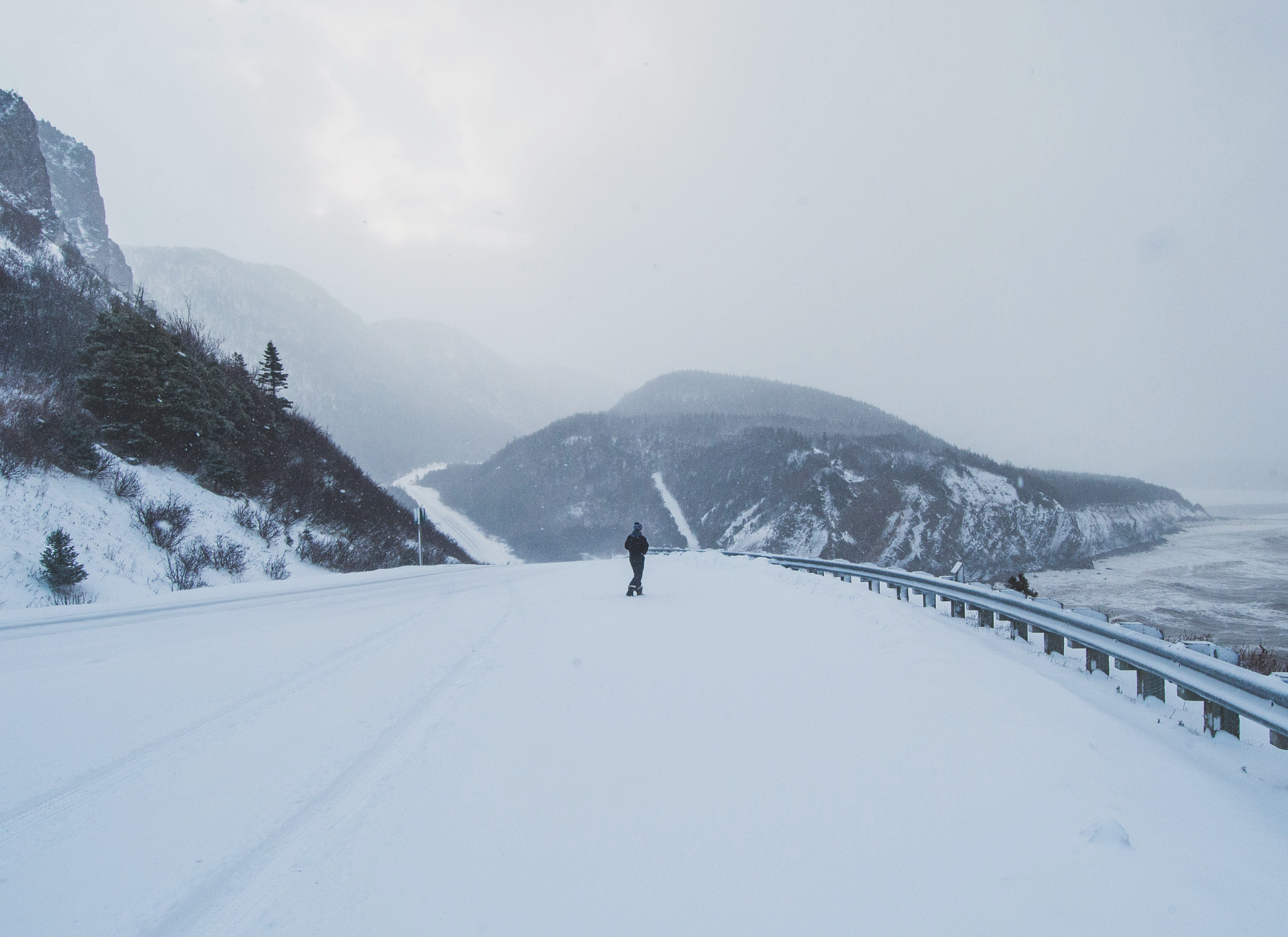 Nikon D600 sample photo. Do what makes you feel closer to the edge. cabot trail, nova scotia photography