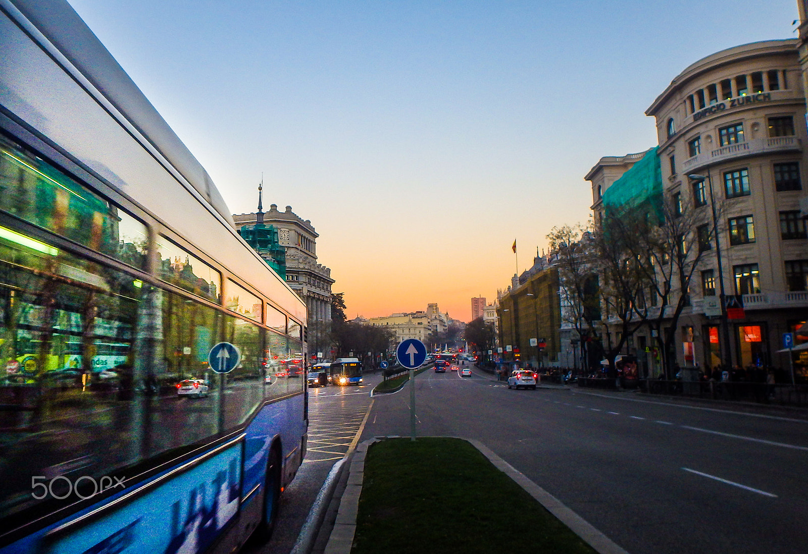 Olympus TG-850 sample photo. Sunshine in madrid photography