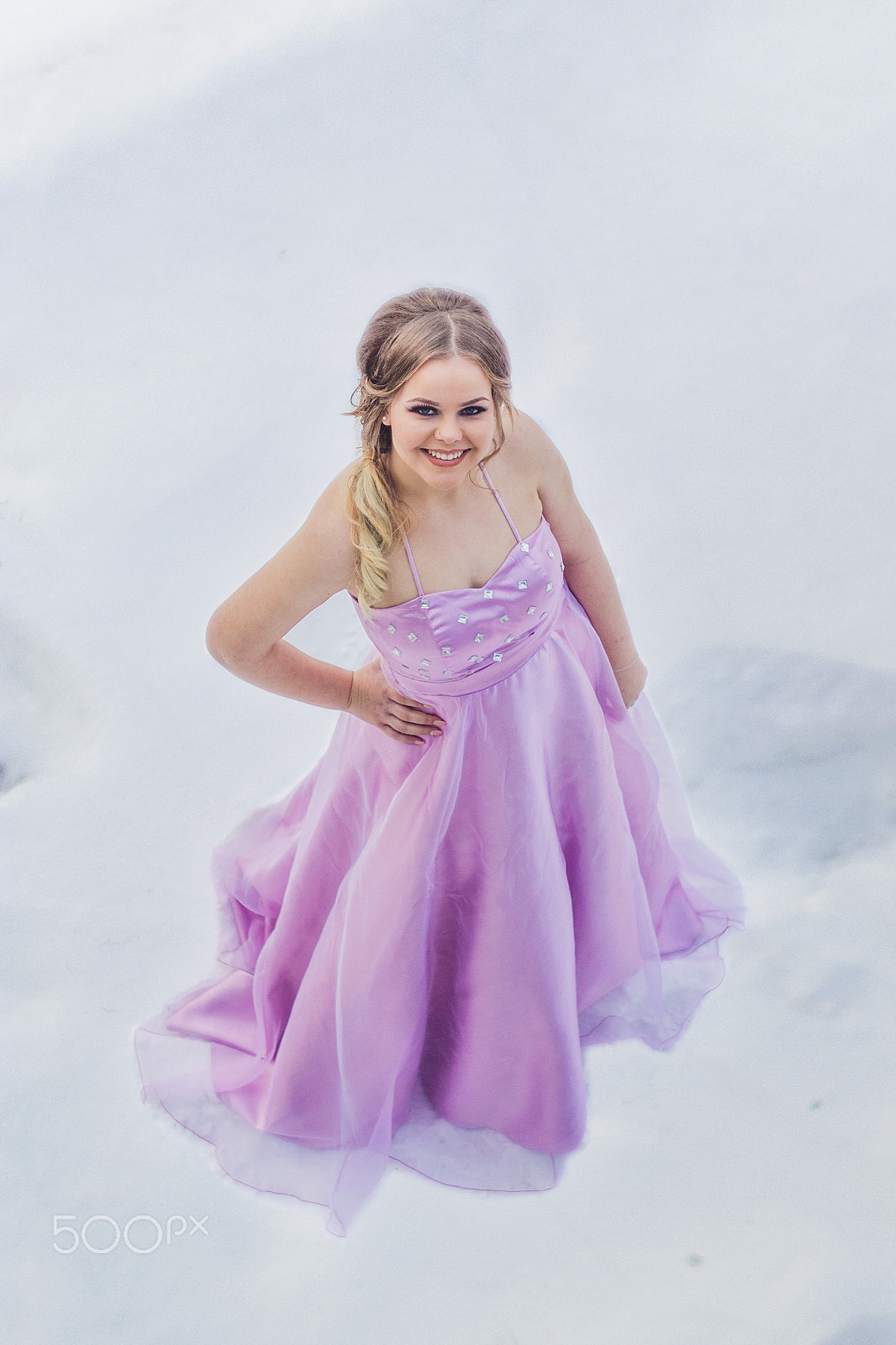Canon EF 35-80mm f/4-5.6 sample photo. Born on snowfall photography