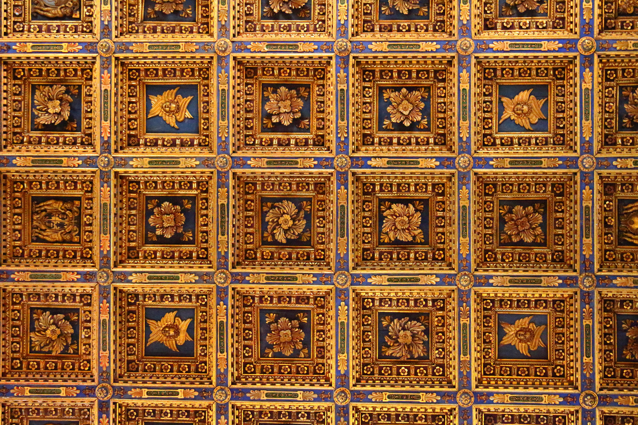 Canon EF 24-105mm F3.5-5.6 IS STM sample photo. Ceiling of the cathedral photography