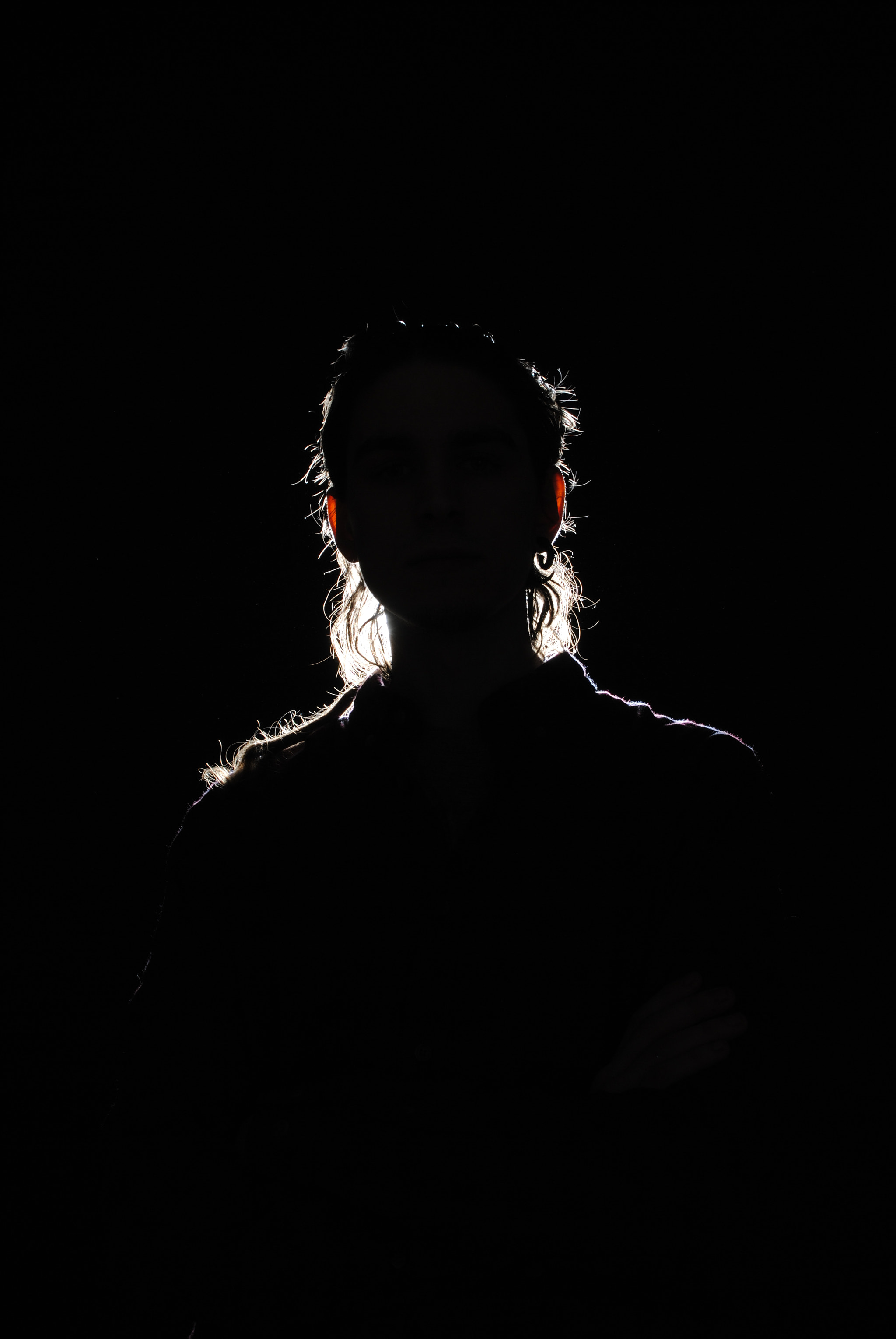 Nikon D3000 sample photo. Luz de fondo () photography