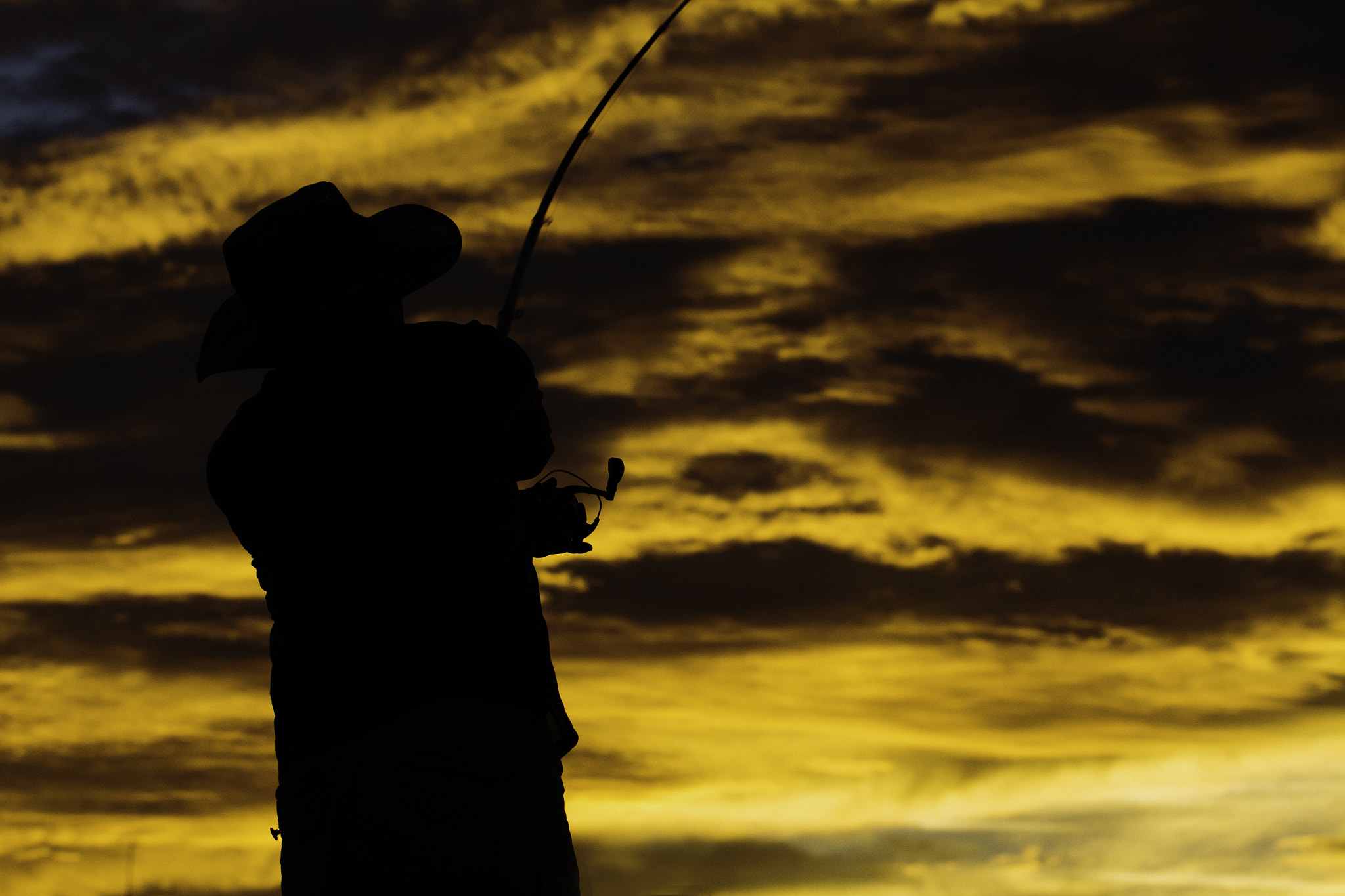 Canon EF 70-200mm F2.8L USM sample photo. Fisherman photography