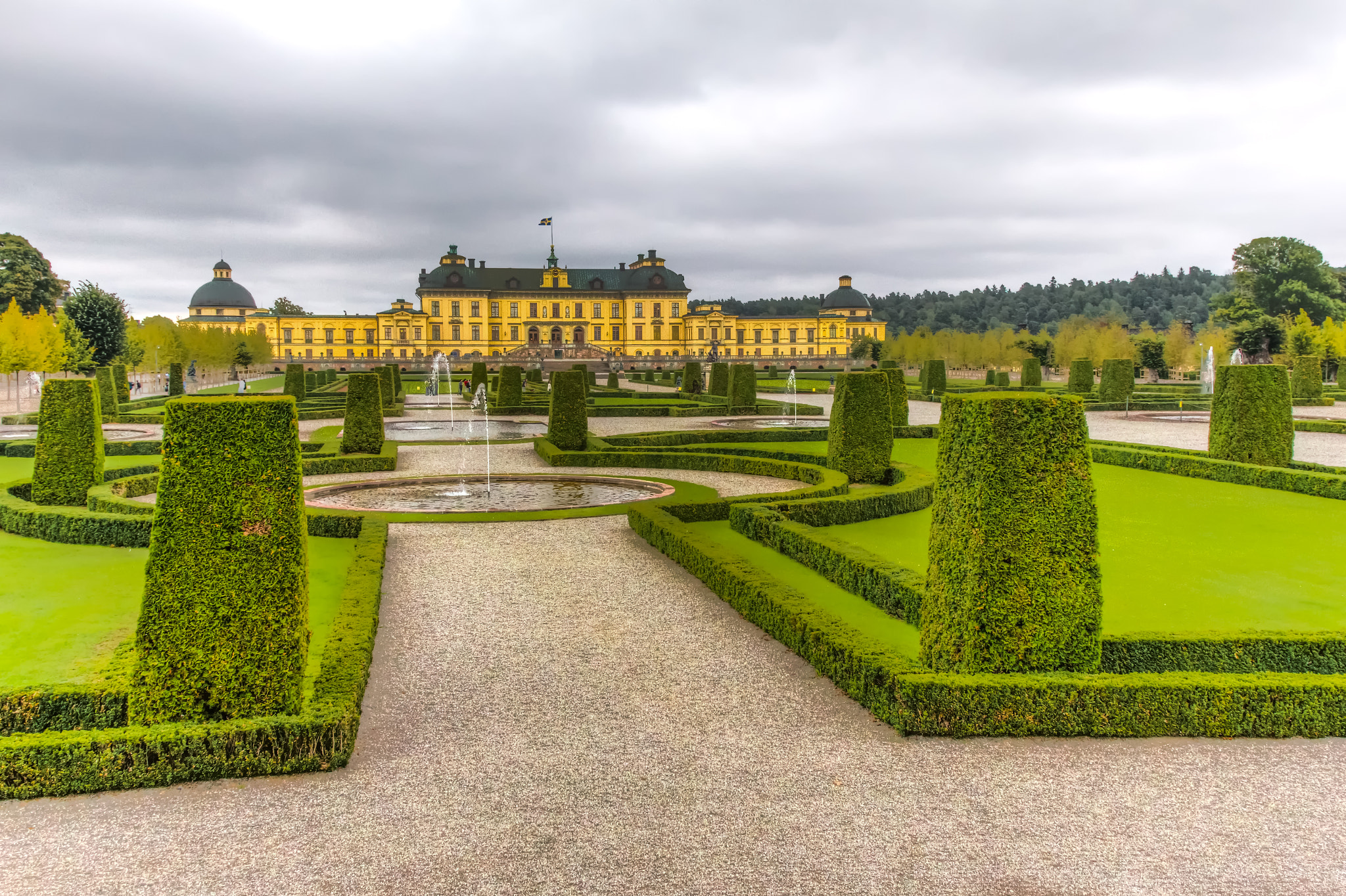 Canon EOS 550D (EOS Rebel T2i / EOS Kiss X4) sample photo. Sweden-drottningholm slott [castle] photography