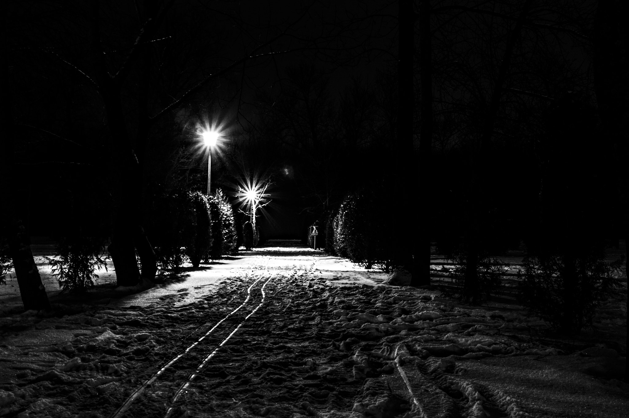 Nikon D3200 sample photo. Night lights photography