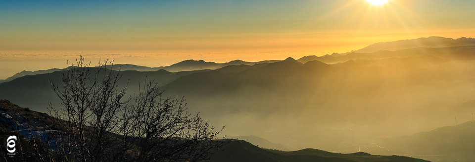 Sigma 70-300mm F4-5.6 APO DG Macro sample photo. Granada's sunset photography