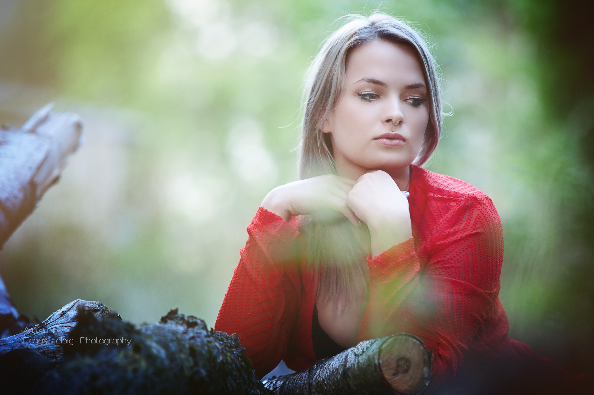 Sigma 70-200mm F2.8 EX DG Macro HSM II sample photo. Red dress photography