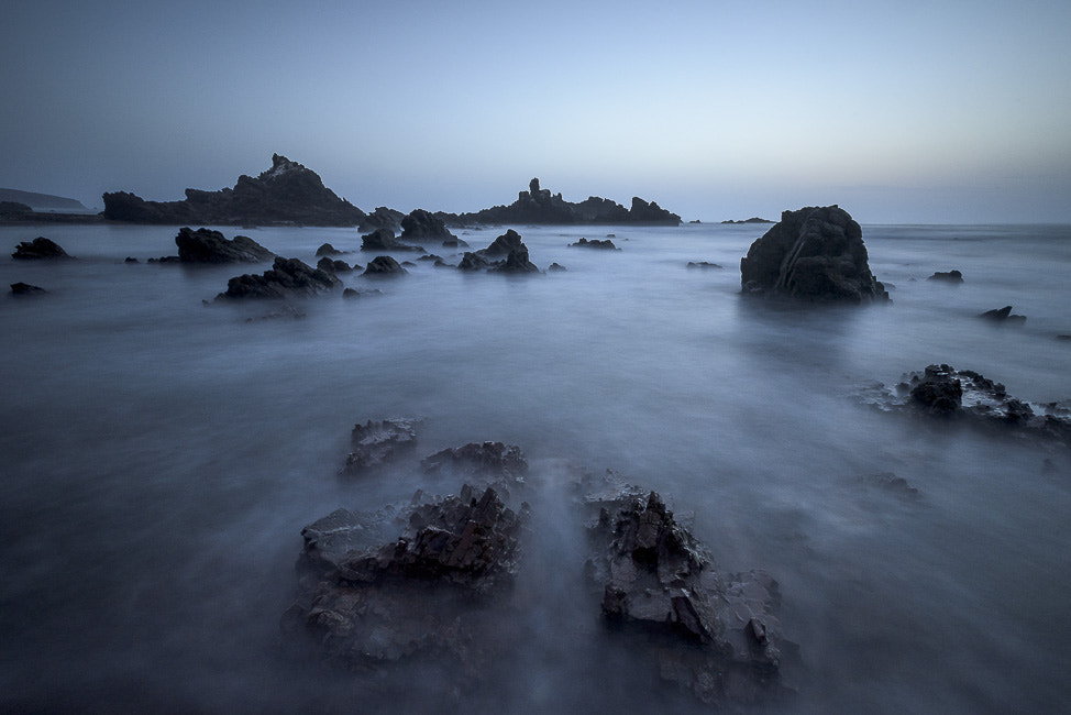 Nikon AF-S Nikkor 17-35mm F2.8D ED-IF sample photo. Morocco blue hour photography