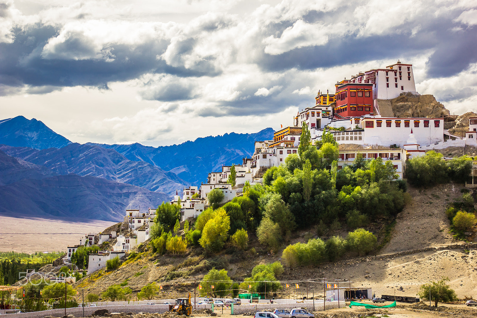 Canon EOS 60D sample photo. Cloud formation and monastery photography