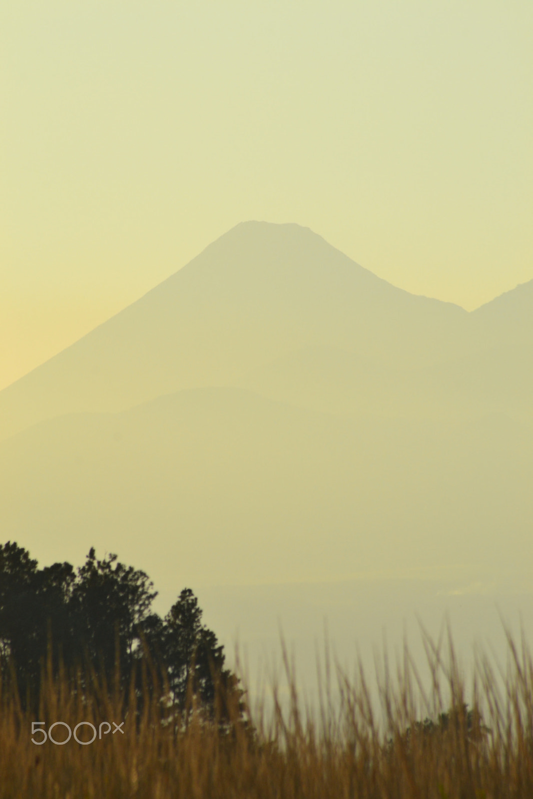 Nikon AF Nikkor 70-300mm F4-5.6G sample photo. Volcán de izalco photography