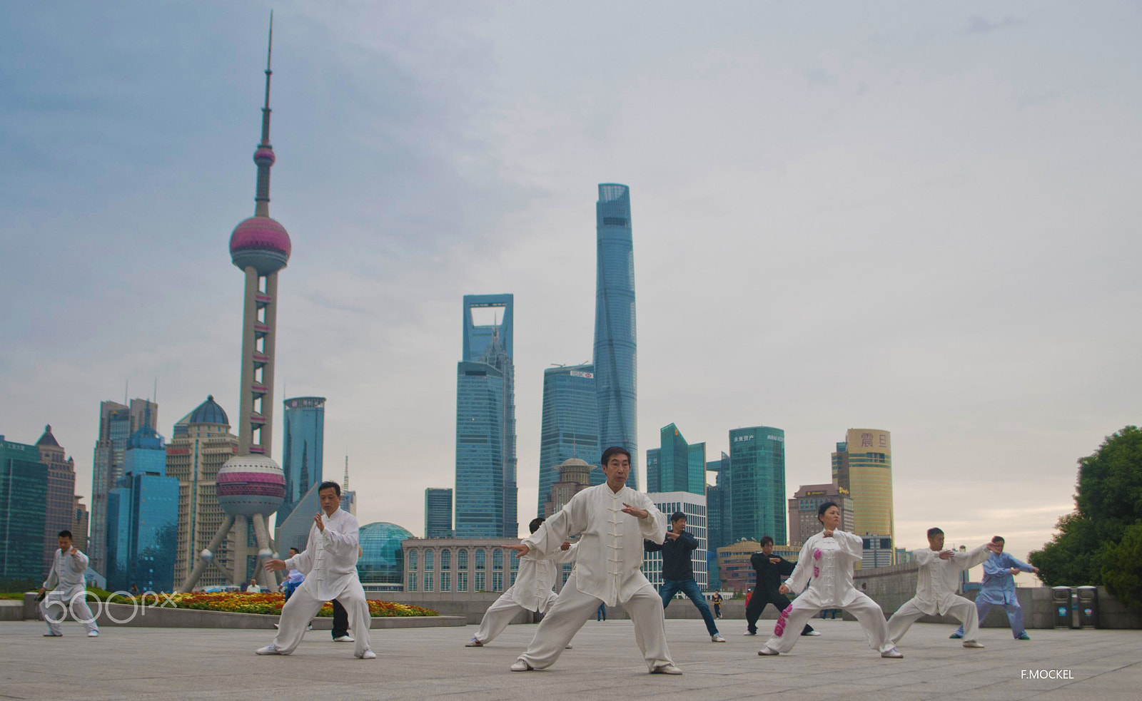 Nikon D300 sample photo. Morning tai chi, shanghai, china photography
