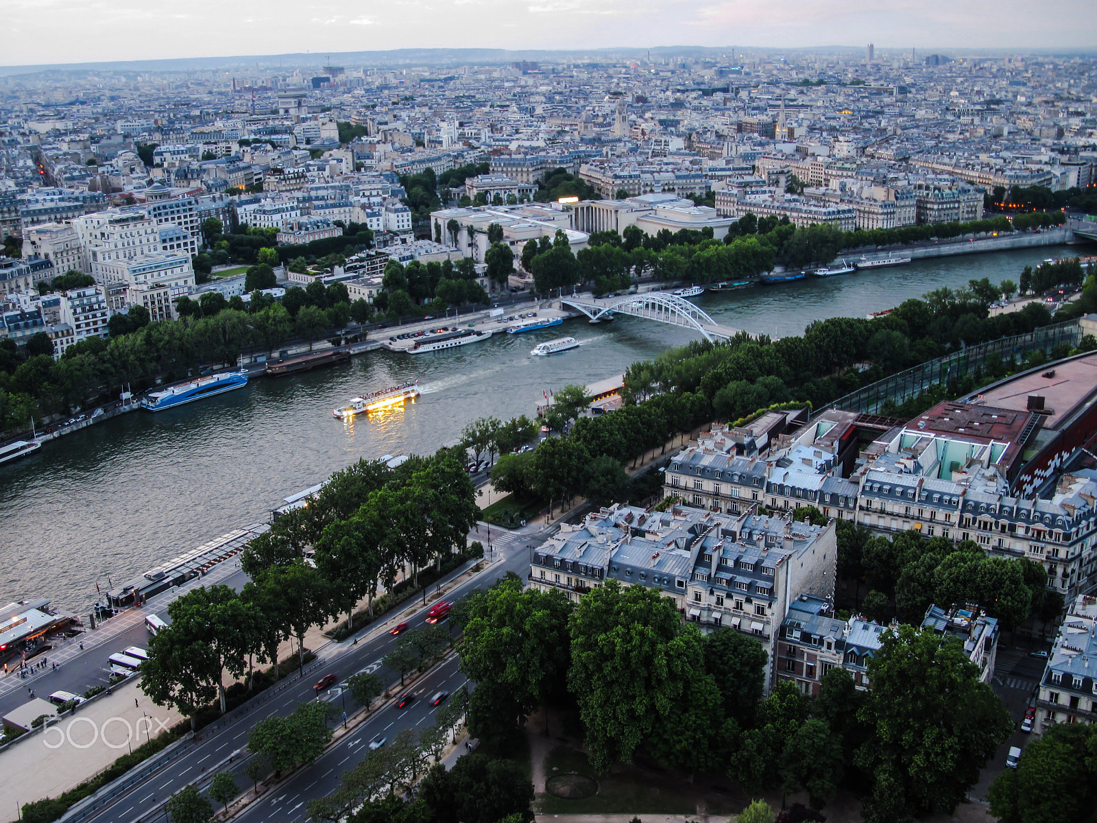 Canon PowerShot A2100 IS sample photo. Evening in paris photography