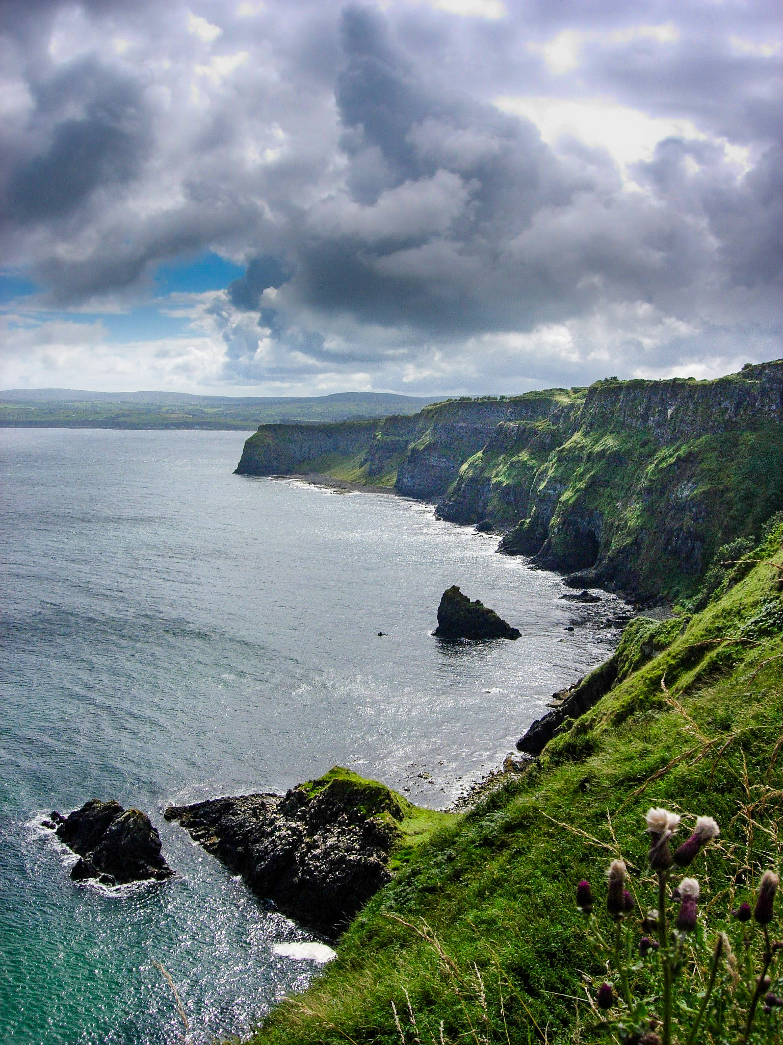 Nikon E5200 sample photo. Falaise d'irlande photography