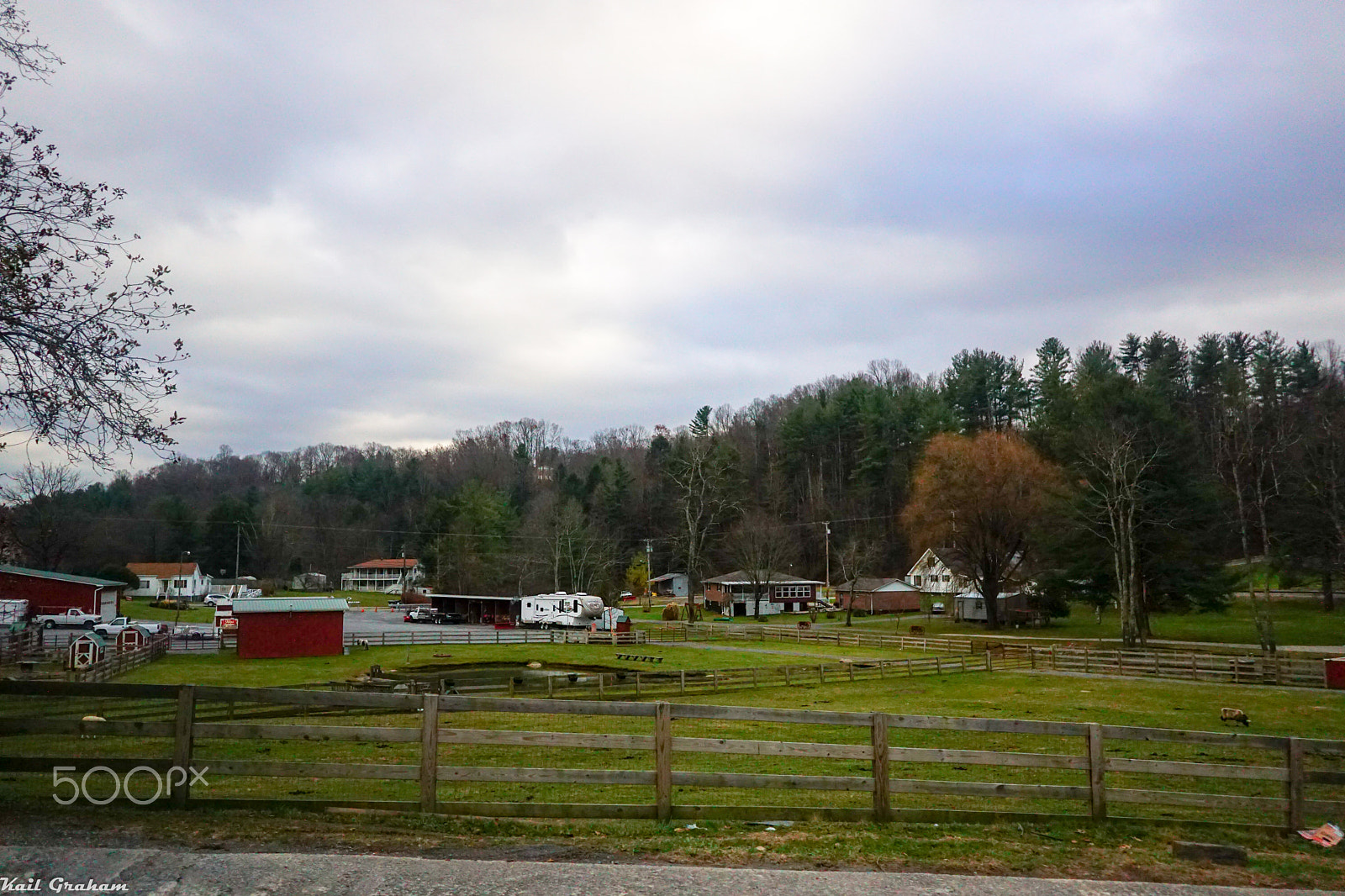 Sony a6000 sample photo. Mountain farmhouse photography