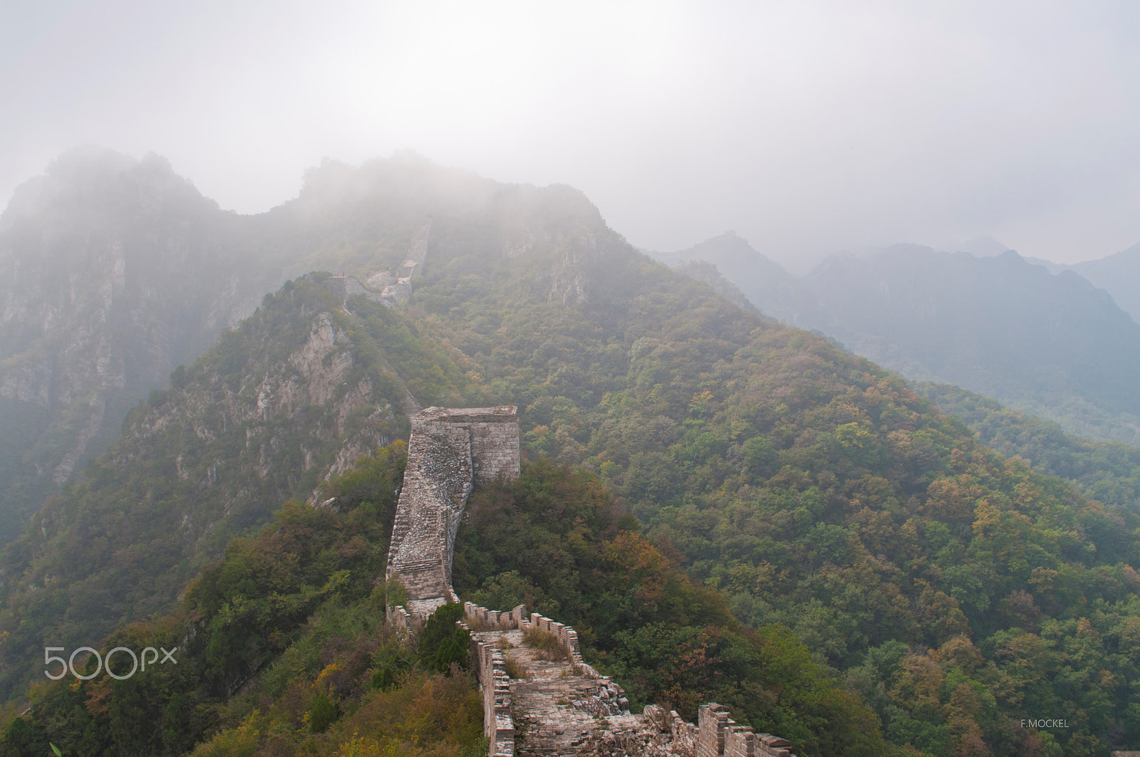 Nikon D300 sample photo. Untouched great wall photography