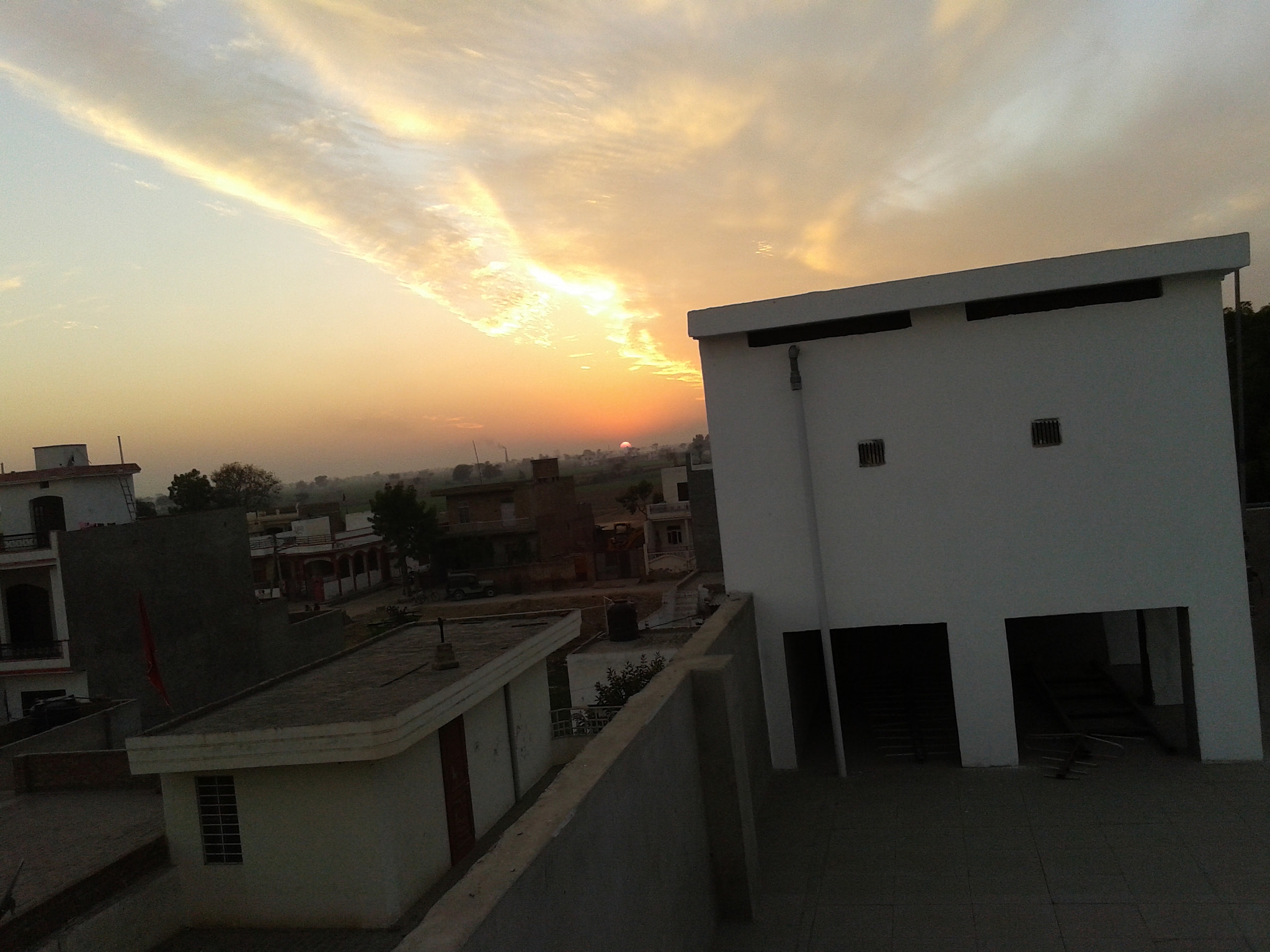 Samsung Galaxy Core sample photo. Sunset photography